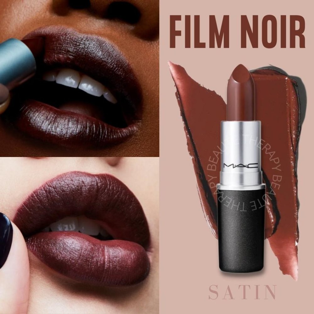 MAC Film Noir Satin Lipstick
